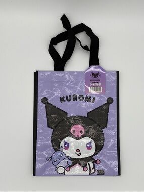 Sanrio Kuromi Tote Bag Shopping Reuseable Tote Bag Daiso